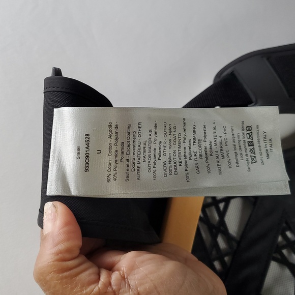 Dior Designer 2019 Black Tactical Harness Vest Sz S Luxury Streetwear - Picture 8 of 14